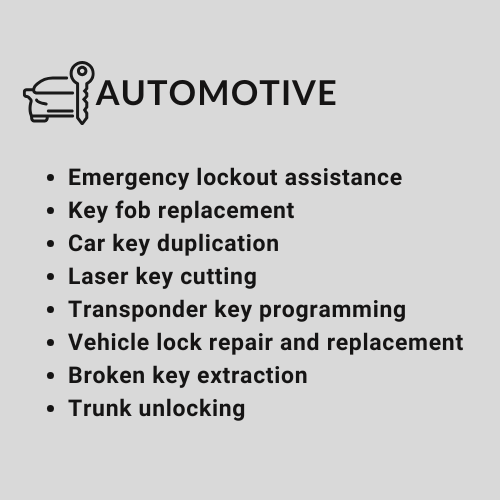 Locksmith service in Statesboro GA